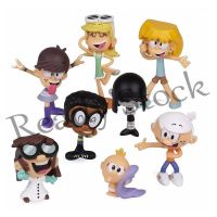 【hot sale】 ♂✖ B09 The Loud House Cartoon Anime Lincoln Clyde Action Figures Toys PVC Model Dolls Decoration Collection For Kids Birthday Gifts