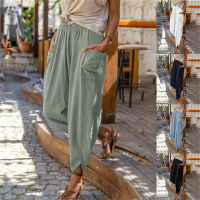 Baggy Yoga Linen Harem Casual Chinos Pants