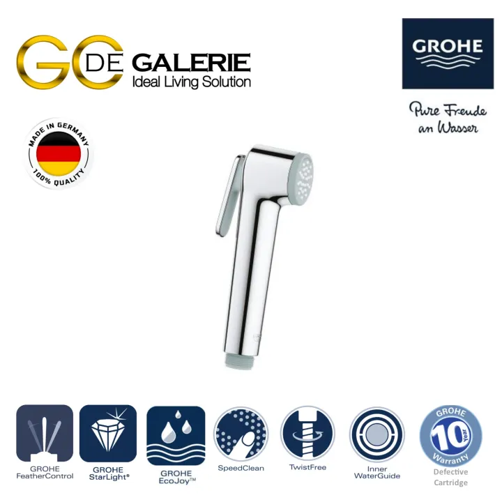 Grohe TempestaF Trigger Spray 30 27513001 Wall Holder Set 1 Spray Hand