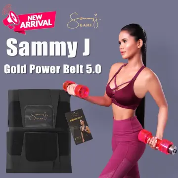 Sammy J Gold Power Slimming Belt 5.0 + Sauna Shaper COMBO Available S/M/L
