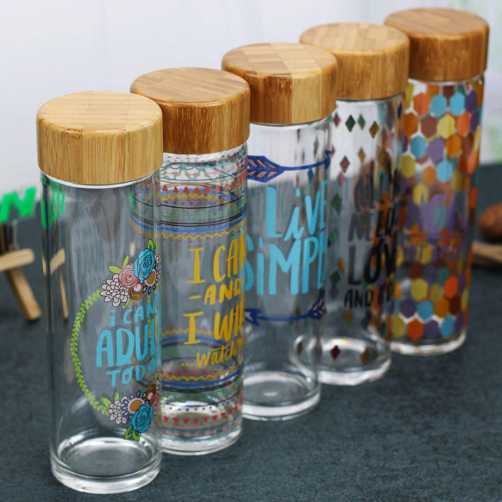 glass-bottles-for-water-with-bamboo-lid-sealed-for-travel-creative-gift-600ml-direct-drinking-s-protein-portabl