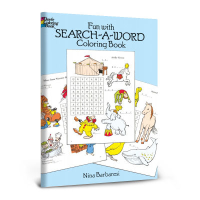 Fun with Search-A-Word Coloring Book 3-8 years old