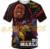 （xzx  31th）  (all in stock xzx180305)Bob Marley Buffalo Soldier Vintage Dreadlocks Jamaica Reggae Rasta 3D Shirt 01