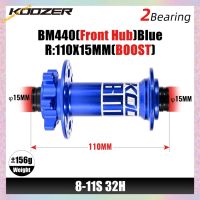 Koozer เพิ่ม BM440ฮับ32หลุม15X110 12X148 32 H TA ฮับ MTB HG XD MS 10S 11S 12S ผ่านคู่ชิ้นส่วนจักรยาน E