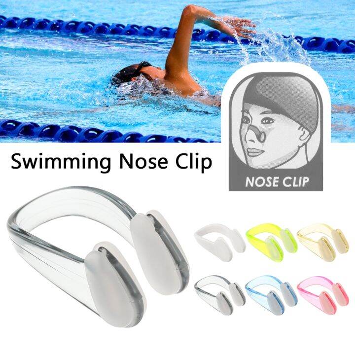 4Pcs Swimming Nose Clip Earplug Earplugs Suit Swim Earplugs Small Size
