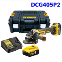 DEWALT หินเจียรไร้สาย20V รุ่น DCG405P2 มาพร้อมแบต+แท่นชาร์จ เครื่องมือช่าง รับประกัน