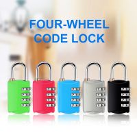 【CW】 New Luggage Lock 4 Digit Password Suitcase Code Security Padlock of Gym/Bag TSLM2