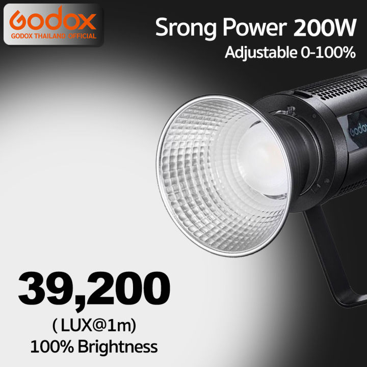 godox-led-sl200ii-bi-200w-bi-color-2800-6500k-bowen-mount-รับประกันศูนย์-godox-thailand-3ปี-sl200-sl-200-ii-bi