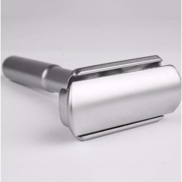 zx-beauty-shop-customization-level-6-adjustable-shaver-classic-free-5-blade-silver-มีดโกนหนวด-ปรับได้-6-ระดับ-ทรงคลาสสิค-ฟรี-ใบมีด-5-ใบ-เงิน