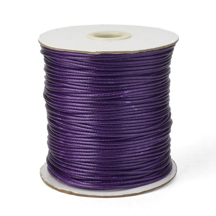0.511.523mm Environmental Korean Waxed Polyester Necklace Bracelet Cord Thread for Jewelry DIY Accessories Making