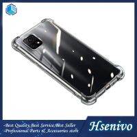 Hsenivo Airbag เคสสำหรับ Vivo Y31s 6.58Quot; ฝาปิดคริสตัลโปร่งใสบางพิเศษเคสถุงอากาศกันกระแทกเคสโทรศัพท์