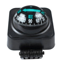 1 Pc Adjustable Dashboard Navigation Compass Direction Guide Ball Travel Driving For Auto Car Turck Marine Boat Vehicle