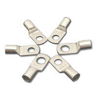 10pcs 6-10mm2 CRIMP เทอร์มินัลลวดเชื่อมสายเชื่อมต่อชุด Bolt Hole Tinned CABLE Lugs-Shief