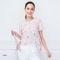 VERONIQA Blouse AM-B943 by AMILA พีชสกิน แขนสั้น IGPU22-8