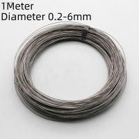 卍✎ 1Pcs 1Meter TA2 Pure Titanium Wire Welding Hanging Corrosion Resistan Diameter0.2-6mm