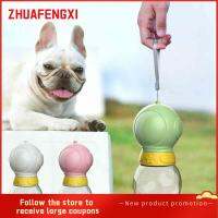 ZHUAFENGXI ถ้วยที่ใส่น้ำอาหารสัตว์สำหรับสุนัขกระบอกน้ำแมวชามหมาแบบพกพาความจุสูงกลางแจ้ง