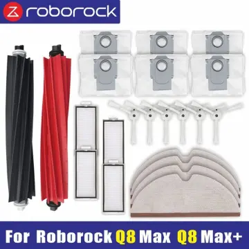 For Roborock Q8 Max / Q8 Max+ / Q5 Pro / Q5 Pro+ Robot Vacuum Cleaner Main  Side Brush HEPA Filter Mop Cloths Rags Dust Bag Parts