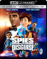 4K UHD หนังการ์ตูน Spies in Disguise ยอดสปายสายพราง