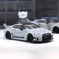 Mini Toy Nissan Gtr 35gt-rr Combat Gray Die-casting 1:64 Scale Simulation Alloy Car Model Home Static Decoration Fan Hobby Gift