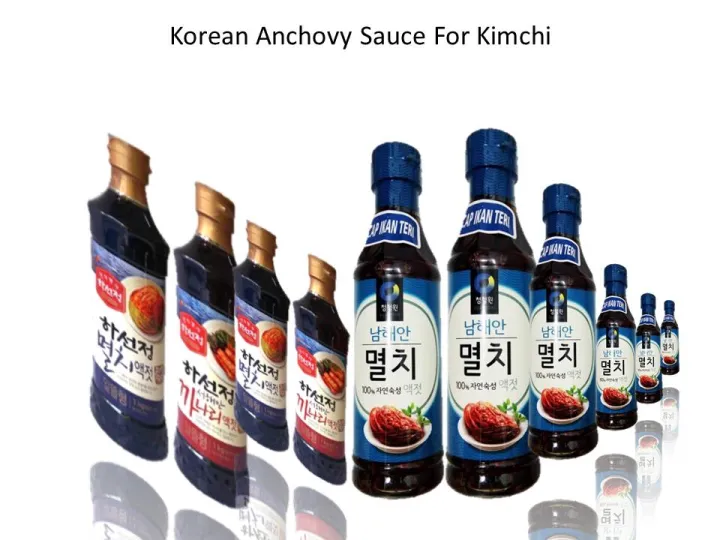 Korean Anchovy Sauce For Kimchi Lazada PH