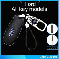 KLNU Ford Territory Ranger Fiesta Everest Remote Car Key ซองหนังพร้อมพวงกุญแจ