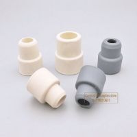 20pcs/50pcs/100pcs Lab Gray/white Rubber Stopper Reverse Thread Cap 14# 19# 24# Rubber Sealing Plug for Laboratory Bottles Bar  Wine Tools