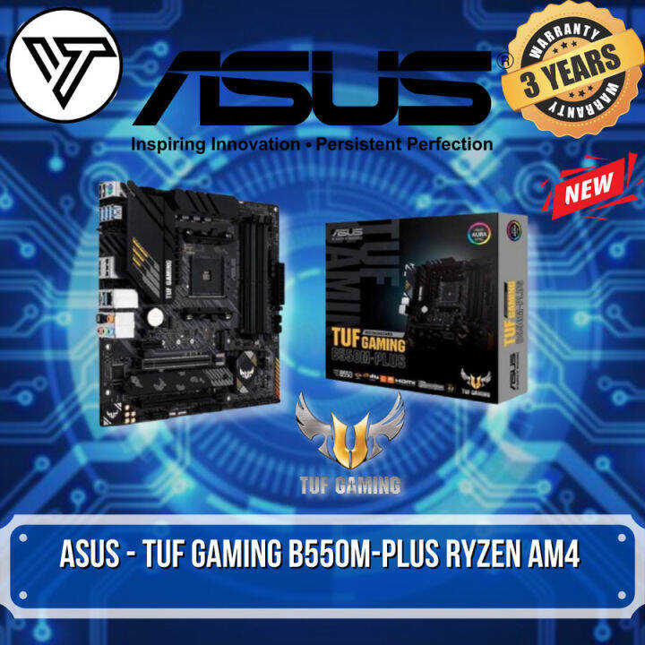 Motherboard ASUS TUF GAMING B550MPLUS Ryzen AM4 Micro ATX Lazada Indonesia