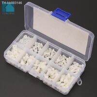 ✾ 200PCS/box M3 M4 Nylon Screw and Nuts Set Hexagon Machine Screw Plastic Hex Head Metric Bolts White Black Length 6mm-12mm