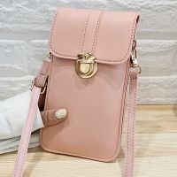 【Lanse store】Women Bags Small Leather Touch Screen Cell Phone Wallets  Crossbody Shoulder Bag Card Holders Purse Handbag Female Mini