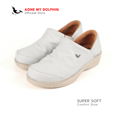 Aone My Dolphin [ลิขสิทธิ์แท้] WD70 - รองเท้าเพื่อสุขภาพ รองเท้าหุ้มส้น ช่วยบรรเทารองช้ำละภาวะเท้าแบน รองเท้าผู้หญิง ตรงปก ออกใบกำกับภาษีได้