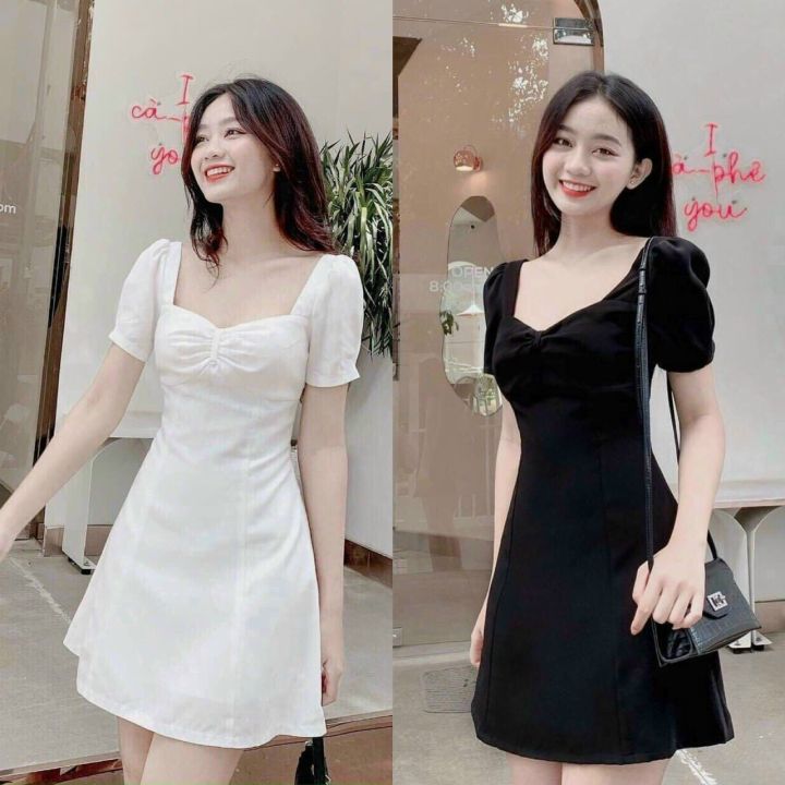 Váy Đầm Nữ Thời Trang Hàn Quốc Trẻ Trung Xinh Đẹp Cực Hot | Lazada.vn