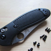 1ชุดพับมีดจับสแตนเลสสกรูแกนสำหรับ Benchmade 550 Series มีด DIY ทำอุปกรณ์เสริมเล็บ Part