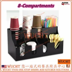 jd-86234 paper cup condiment organizer for