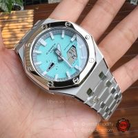 G-Shock Custom AP Style Tiffany  Blue Dial with Sand Blasting Bracelet