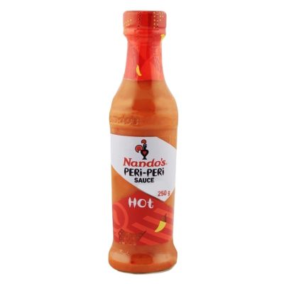 Import Foods🔹 Nandos Peri Peri Hot Sauce 250g นานโดส เพอริ เพอริ ซอสรสเผ็ด 250กรัม