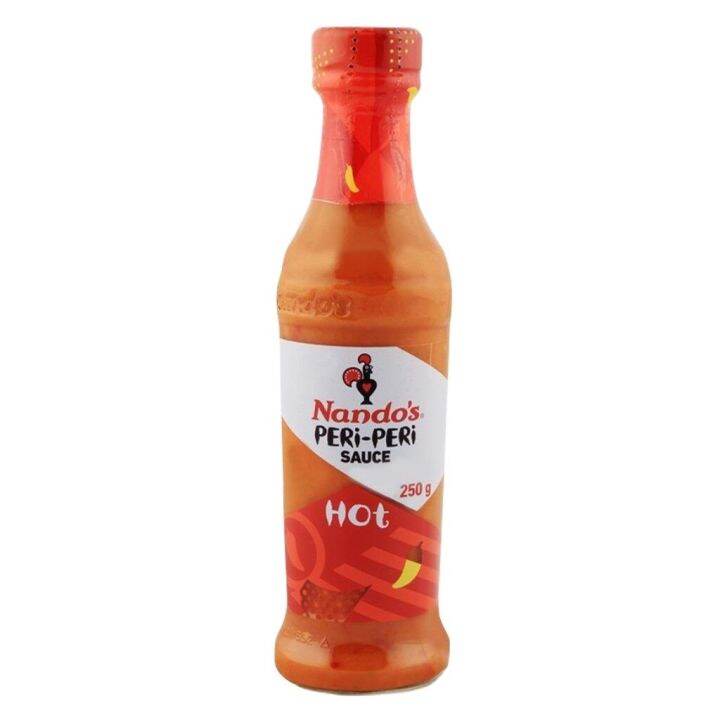 import-foods-nandos-peri-peri-hot-sauce-250g-นานโดส-เพอริ-เพอริ-ซอสรสเผ็ด-250กรัม