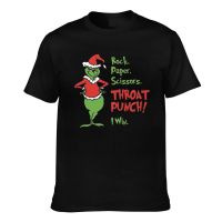 Personality Rock Paper Scissors Punch Throat I Win Novelty MenS T-Shirts Daily Wear