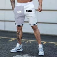 2023 muscles new summer color matching shorts ventilation casual pants pants in the mens sport basketball 5 minutes of pants beach pants