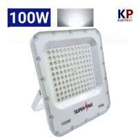 สปอร์ตไลท์ led ทรง Philips 30W - 200W รุ่น Slim บอดี้ขาว คุณภาพสูง ราคาโรงงาน  Floodlight สนามฟุตบอล