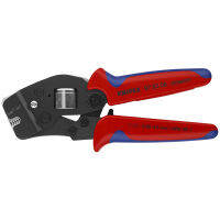 KNIPEX Self-Adjusting Crimping Pliers for end sleeves, front loading คีมย้ำแบบปรับระดับในตัว รุ่น 975308