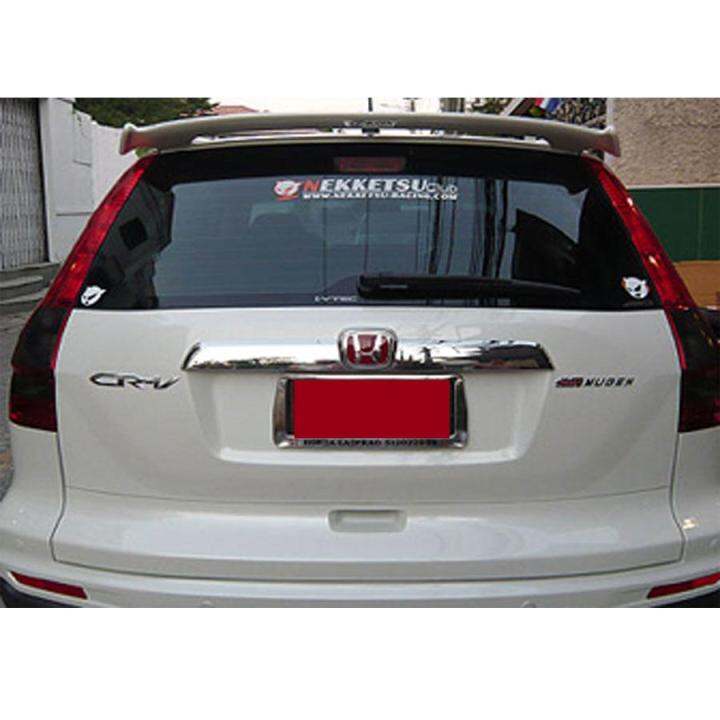 สปอยเลอร์-สปอยเลอร์หลังรถยนต์-cr-v-2007-2008-2009-ทรงmugen-สินค้านำเข้า-งานดิบไม่ทำสี