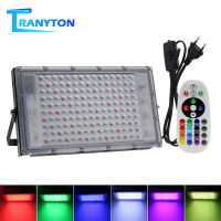 Floodlight 150W ไฟถนน RGB กันน้ำได้ ไฟสปอร์ตไลท์ LED สปอตไลท์ สว่างพิเศษ สปอร์ตไลท์ ฟลัดไลท์ สปอตไลท์ led ทนแดดทนฝน