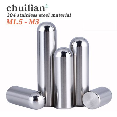 50 100 PCS Cylindrical Pin M1.5 M2 M2.5 M3 Fastener Solid Dowle Pin 304 Stainless Steel GB119 Locating Pin