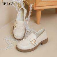 IELGY  เข็มขัดผู้หญิงหัวเข็มขัดสไตล์อังกฤษ Lefu Shoes