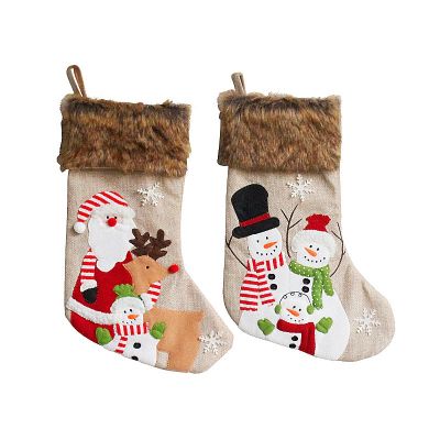 [COD] Kong Stockings Old Man Elk Embroidered Socks Pendant