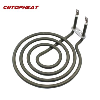 SUS304 220v Electric Tubular Heating Element Cook-top Stove Surface Burner Air Coil Heater Replacement 1kw/1.2kw/1.5kw