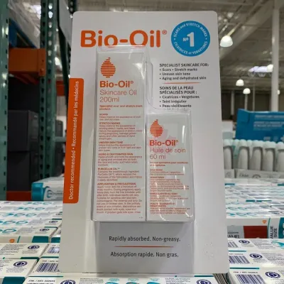 Canadian BIO-OIL Massage Oil Scar Stretch Marks 200ML 60ML