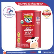 Sữa tươi dang bột Horizon Organic 870g - chính hãng Mỹ Date 10 2024