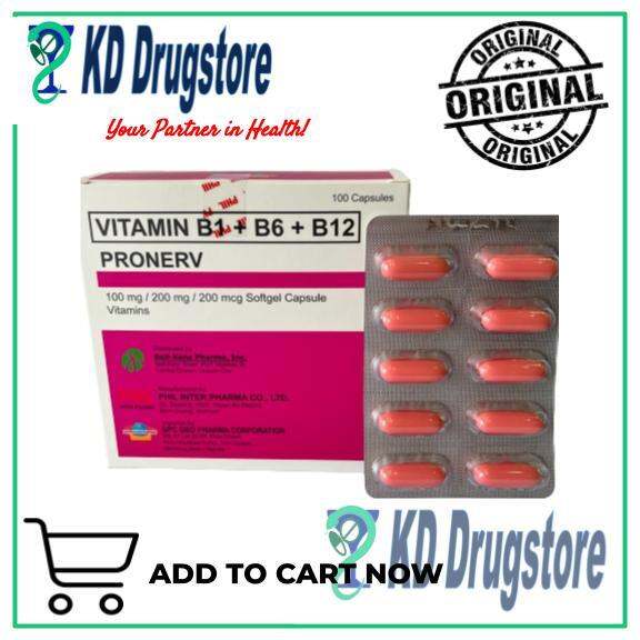 PRONERV SOFTGEL CAPSULE 20PCS Lazada PH