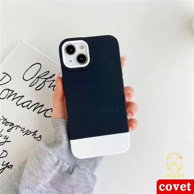 COVET เคสไอโฟน เคส เคสกันกระแทก เคสโทรศัพท์กันกระแทกกันกระแทกสองสีสำหรับ เคสไอโฟน13 12 X XS MAX XR 7 8 2020 ไอโฟน เค